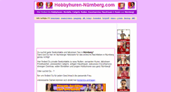 Desktop Screenshot of hobbyhuren-nuernberg.com