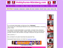 Tablet Screenshot of hobbyhuren-nuernberg.com